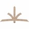 Ekena Millwork Davenport Smooth Timber Gable Bracket, Douglas Fir, 84"W x 45"H x 3 1/2"D x 5 1/2"F, 13/12 Pitch GBW084X45X0406DAV00SDF - alternate 1